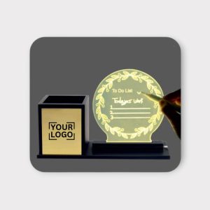 Customizable LED To-Do List Board with Pen Holder - PS13