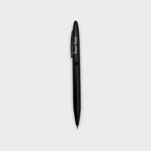 Personalized Matte Black Pen with Custom Text - PEN18