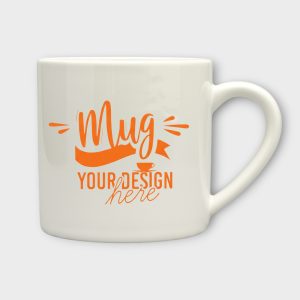 Premium White Ceramic Coffee Mug for Daily Use - MUG04