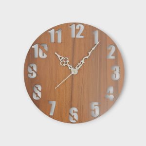 Eco-Inspired Wooden Wall Clock with Timeless Look - WC12