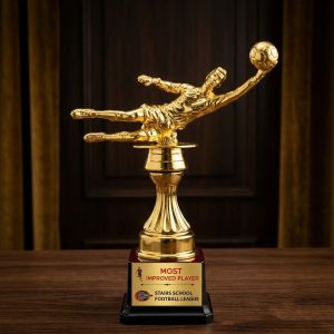 Gold Athlete Recognition Trophy - TR15-8INCH