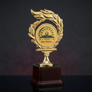 Gold Prestige Recognition Trophy - TR26-8INCH