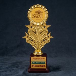 Golden Glory Recognition Trophy - TR33-9INCH