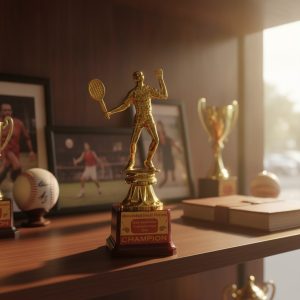 Athletic Prestige Gold Trophy - TR16-9INCH