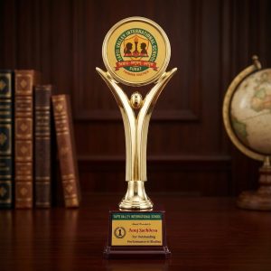 Crest of Honor Gold Trophy - TR42