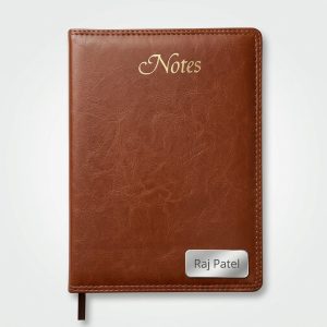 Premium Office Diary for Daily Tasks & Scheduling - DI21-Brown Big