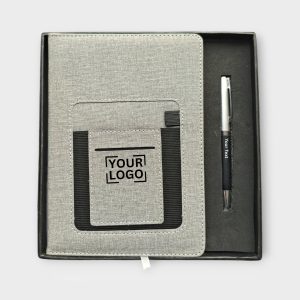 Customized Corporate Writing Gift Set - GS2-19-GREY