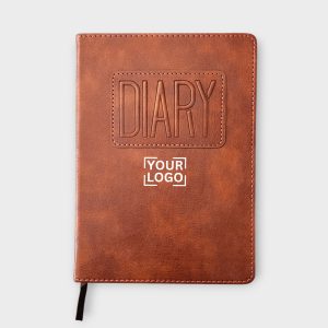 Smart Work Diary for Organized Daily Notes - DI24-BROWN CL