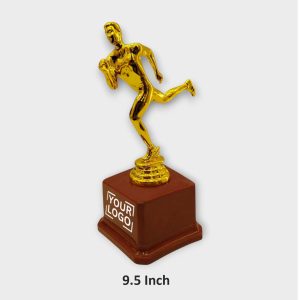 Gold Running Champion Trophy - TR11-9.5INCH
