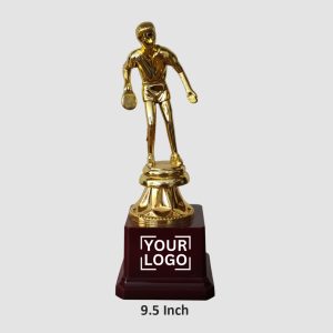 Gold Athletic Spirit Trophy - TR17-9.5INCH