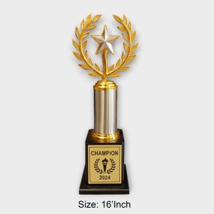 Golden Laurel Star Achievement Trophy - AW44