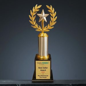 Golden Laurel Star Achievement Trophy - AW44