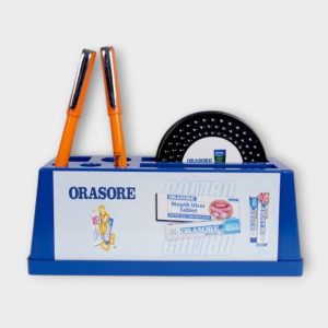 Custom Printed Desk Pen Holder - 189 - PEN STAND