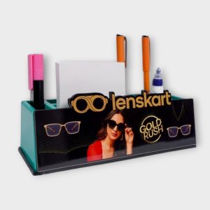 Branded Desk Stationery Stand - 195 - PEN STAND