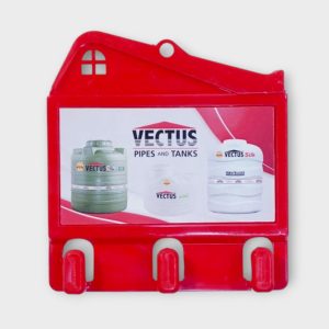 Printed Key Holder for Home Entrance - 362 - KEY HANGER (MIX COLOUR)