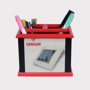 Custom Printed Pen & Phone Stand - 214 - PEN STAND & MOBILE STAND