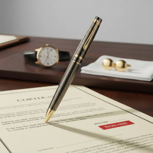 Executive Prestige Carbon Gold PEN43