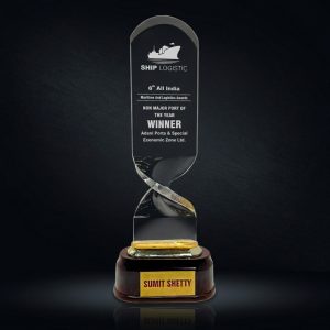 Twisted Crystal Excellence Award - AW57-11.5"