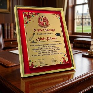 Prestige Academic Excellence Plaque - MM35-8X10"