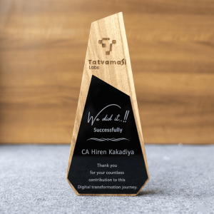 Impact Excellence Wooden Award AW61-10.5"